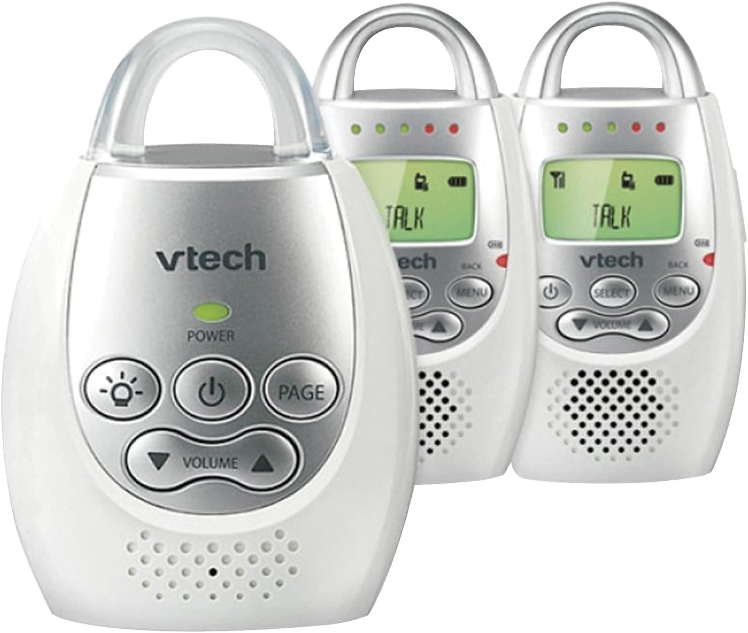 VTech DM221-2 Digital Audio Baby Monitor with 2 Parent Units, 1000ft Range, Night Light