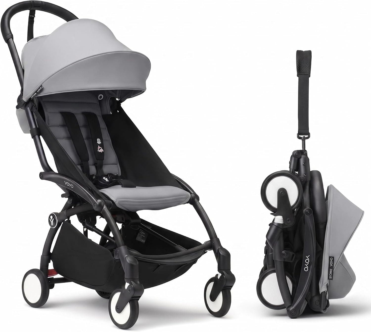 Maclaren Volo Stroller, Black - Lightweight Full-Size Umbrella Stroller