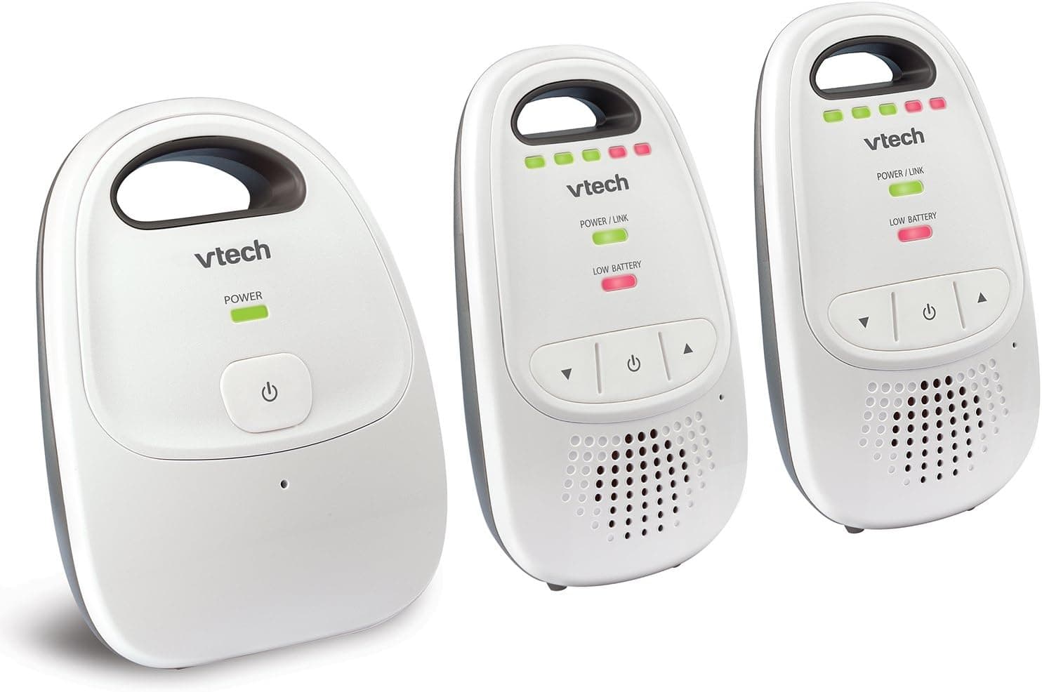 VTech Upgraded Baby Monitor with Rechargeable Battery, Long Range, Crystal-Clear Sound