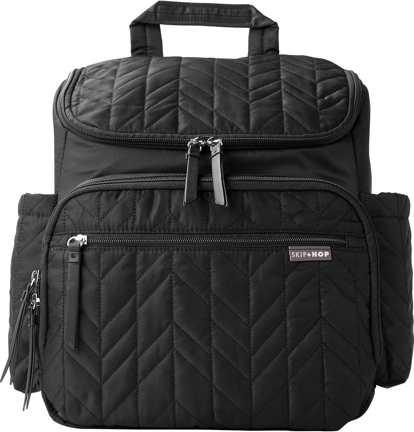 Skip Hop Diaper Bag Backpack: Forma, Multi-Function Baby Travel Bag with Changing Pad & Stroller Attachment, J