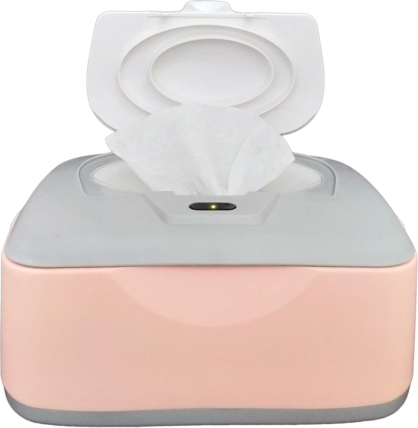 Baby Wet Wipe Warmer, Dispenser, Holder and Case - Easy Press On/Off Switch