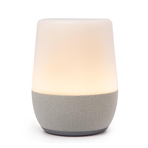 Yogasleep Duet White Noise Sound Machine & Night Light, 30 Natural Sounds,Bluetooth-Wireless Speaker for Travel,Office Privacy,Concentration,Sleep Aid for Adults & Baby, Registry & Nursery Gift,White