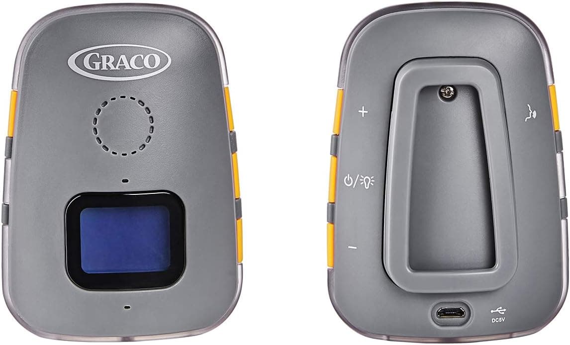 Graco Digital Baby Audio Monitor with Night Light, Long Range Two Way, Room Temperature Sensor