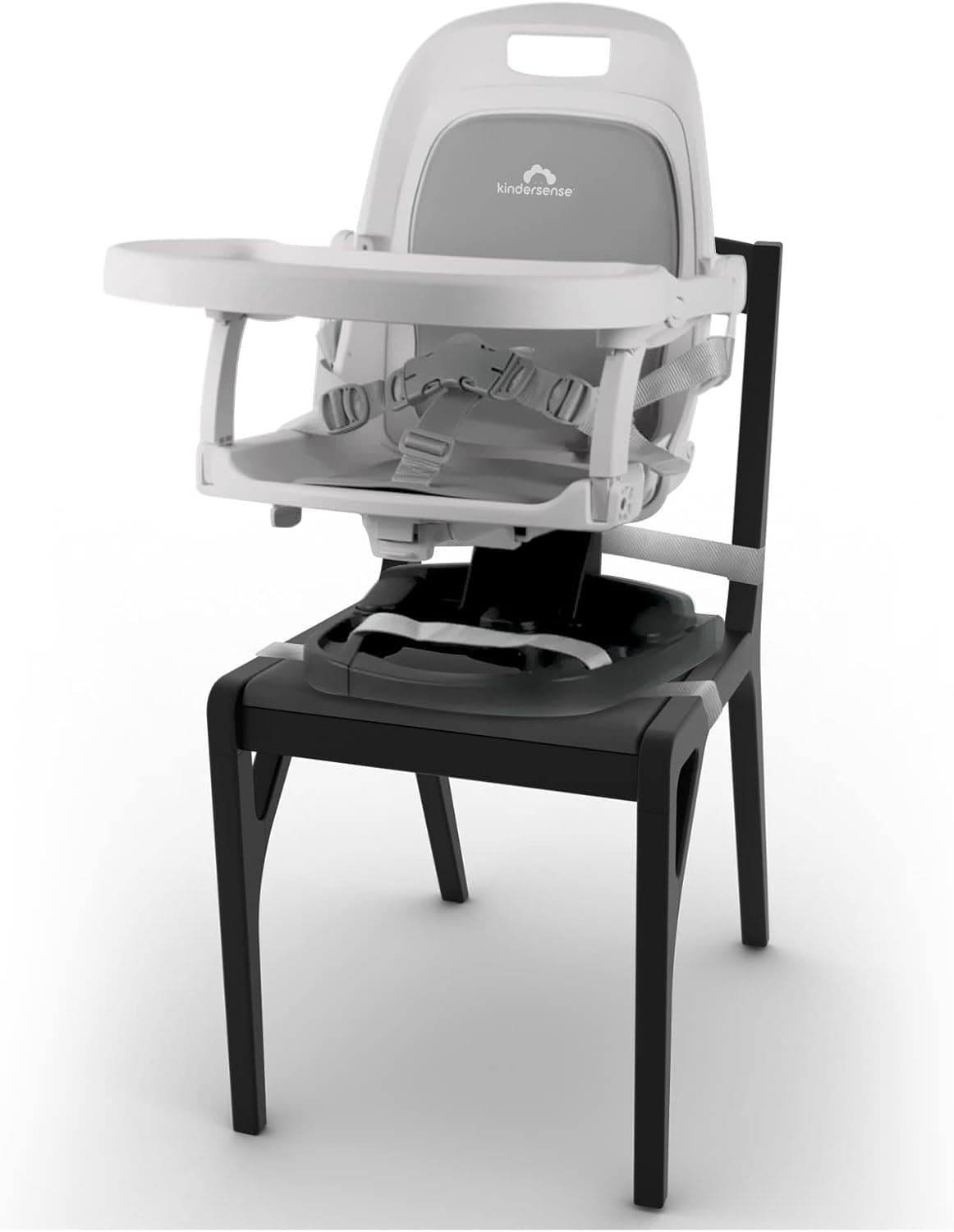 Kindersense Portable High Chair, Compact & Foldable Booster Seat for Dining