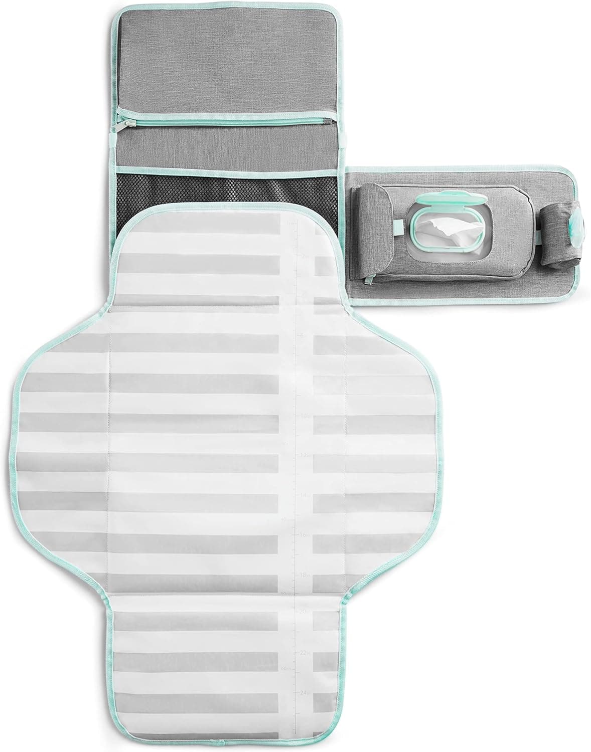 Munchkin Portable Changing Pad – Lightweight and Compact Baby Diaper Changing Mat with Silver-Ion Technology,