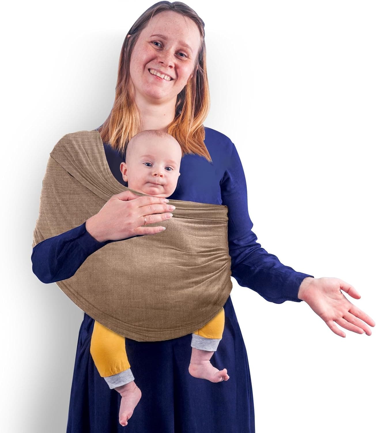 TKKOK Baby Wrap Carrier, Unisex Lightweight & Ultra Soft Baby Wrap