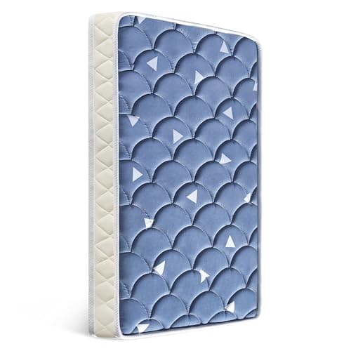 Mini Crib Mattress 38" x 24" x 4"- Firm Support and Comfort Premium Foam,Noiseless and Odorless,Hypoallergenic Mini Crib Mattress,Fits Mini and Portable Cribs,Dual Sided with Soft Breathable Fabric