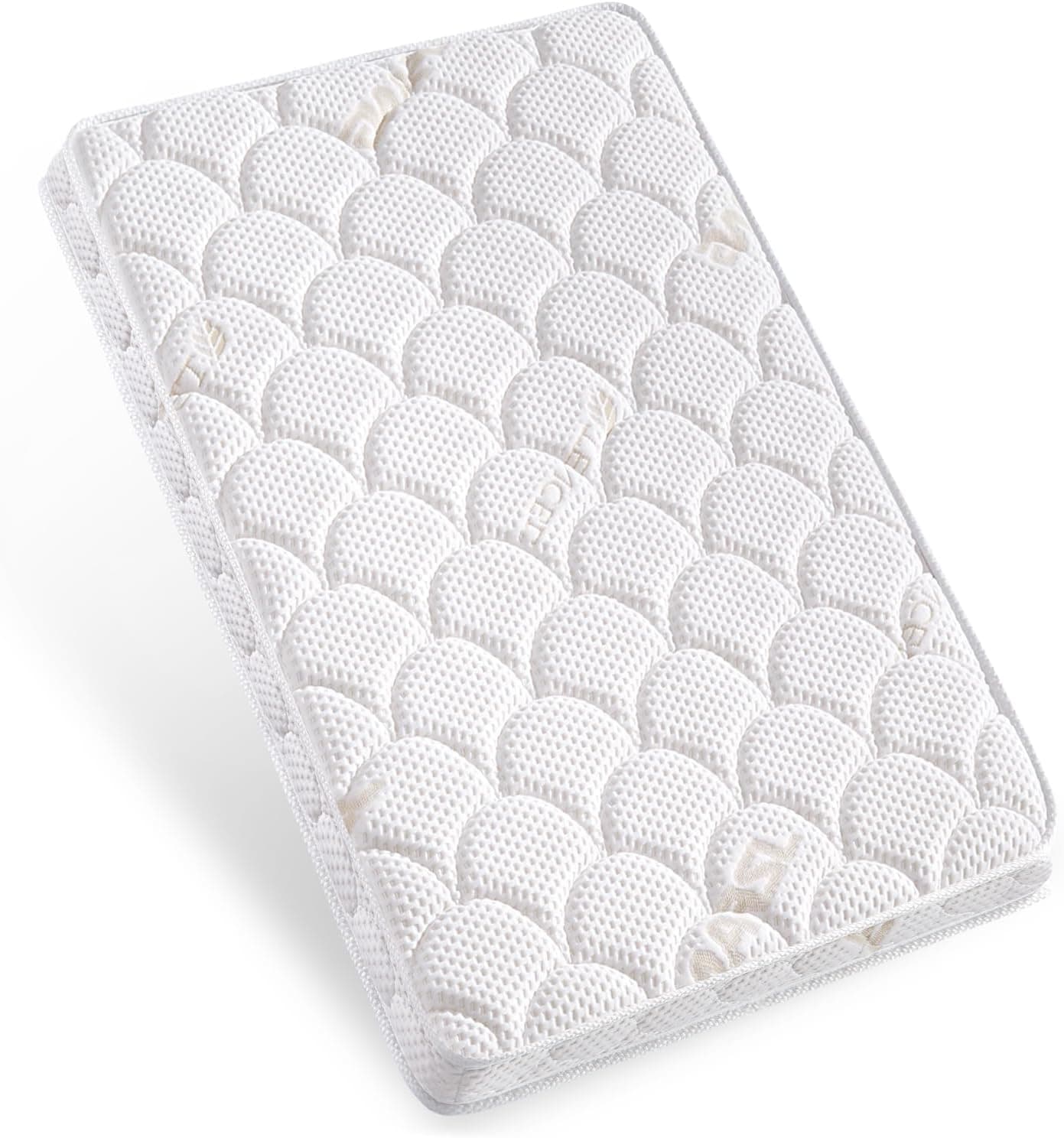 Pack and Play Mattress Topper 38x26x1.5, Soft & Firm Premium Foam, Breathable Portable