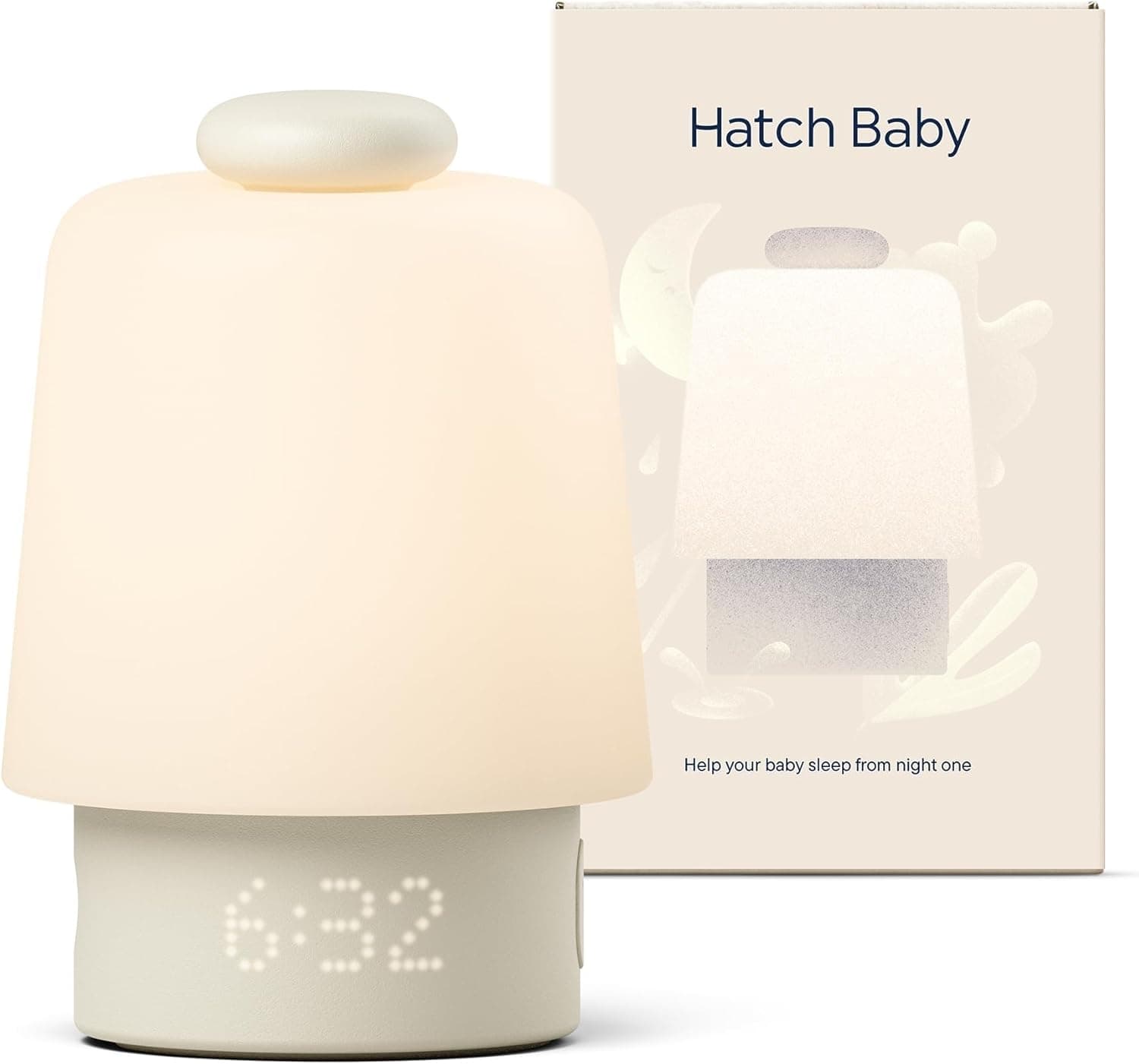 Hatch Baby Sound Machine, Night Light | Rest 2nd Gen | Sleep Support, Routine Builder, Time-to-Rise Alarm Cloc